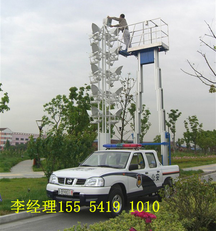 升降台-皮卡车小型货车电瓶车载铝合金式升降