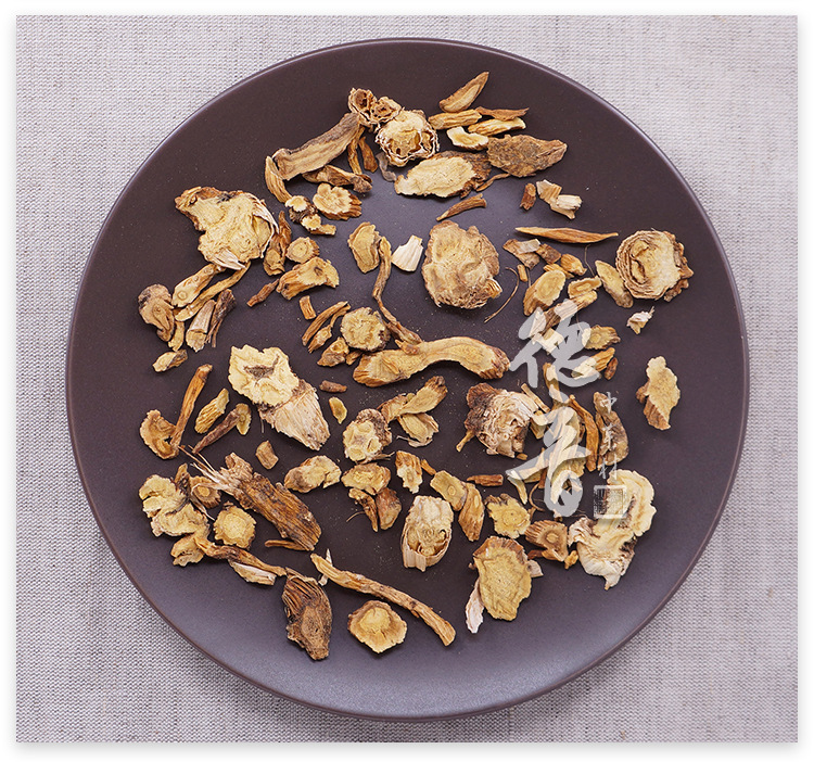 Dried Qin Jiao Large Leaf Gentian Root 500g Whole Form TCM Herb for Decoction and Culinary Use quality and texture