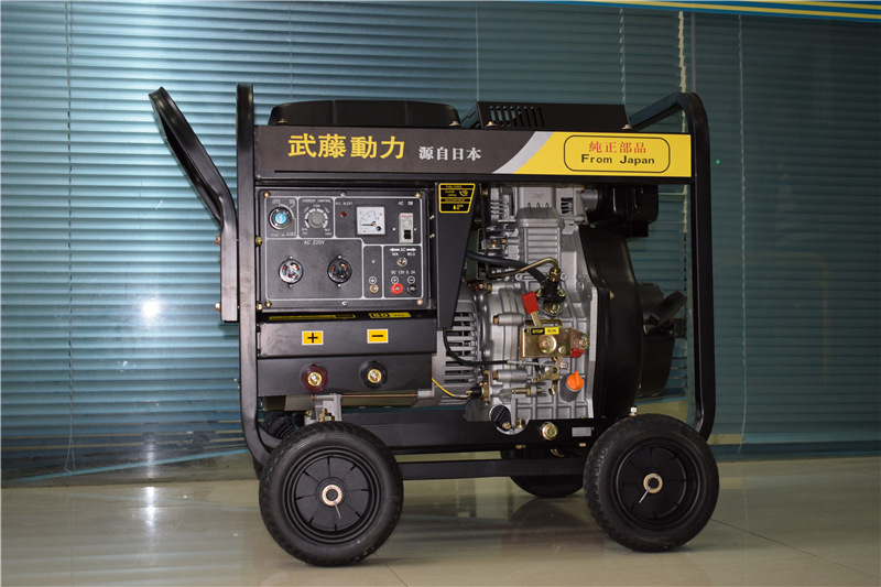 250A发电电焊机 投标用管道氩弧发电电焊机一体机 发电机