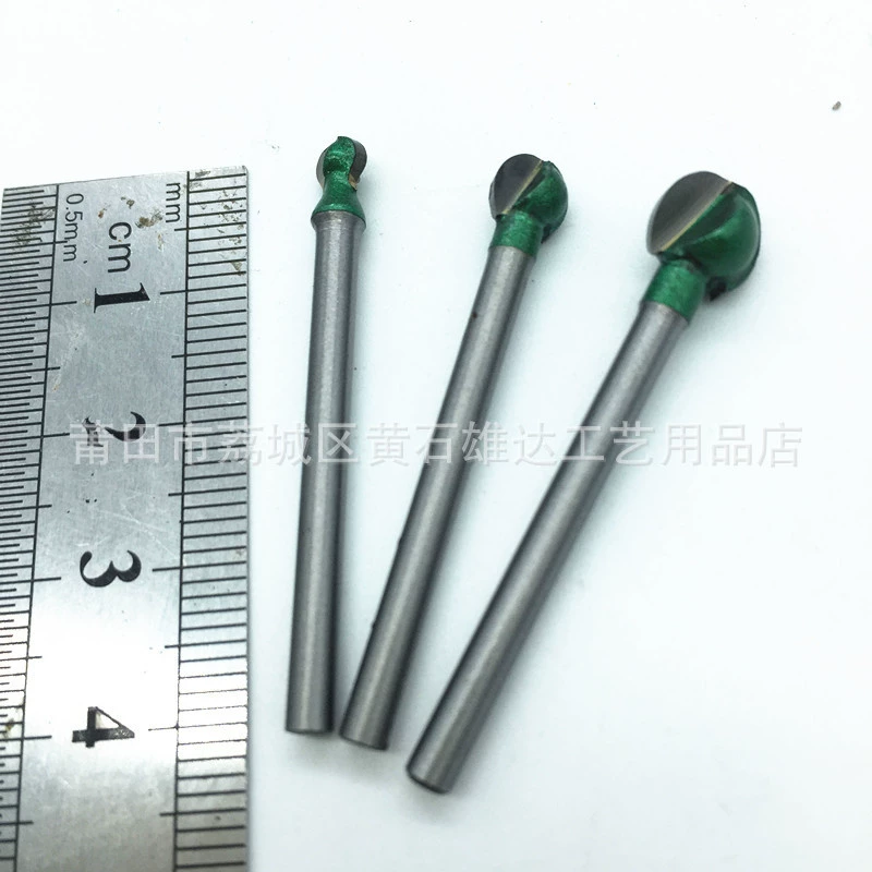 Шариковый нож Dayi Maru диаметром 3 мм, деревообрабатывающий электрический нож для резьбы по дереву, шариковый нож для резьбы по дереву, круглое сверло