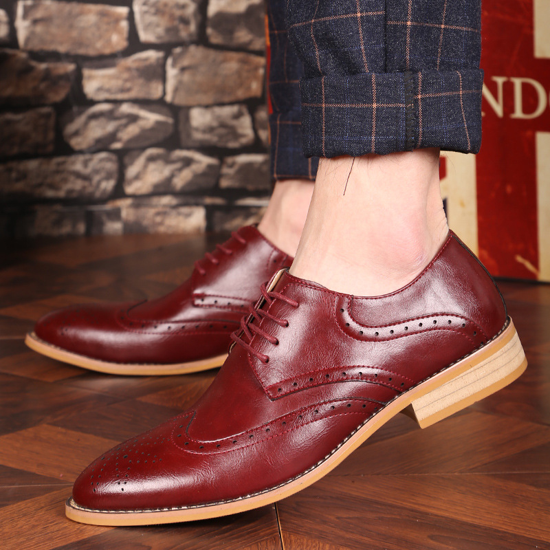 Chaussures homme en cuir véritable - Ref 3445714 Image 9