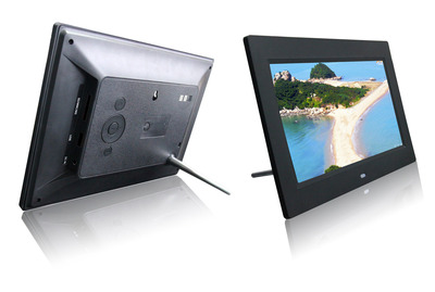 Manufactor Selling ultrathin high definition 10.1 Inch Digital Photo Frame Electronic album video Format Advertising