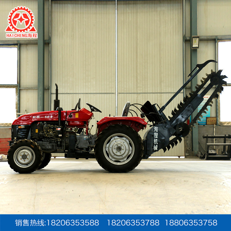 山东高唐县厂家直供开沟机 耕宽耕深可调节翘高型海程牌开沟机械