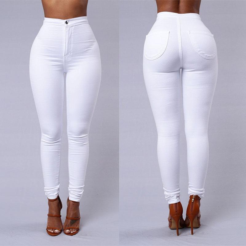 New Colors Sexy Women Skinny Jeggings Stretch Moleton Jean