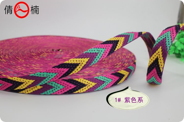 22mm宽涤纶提花带