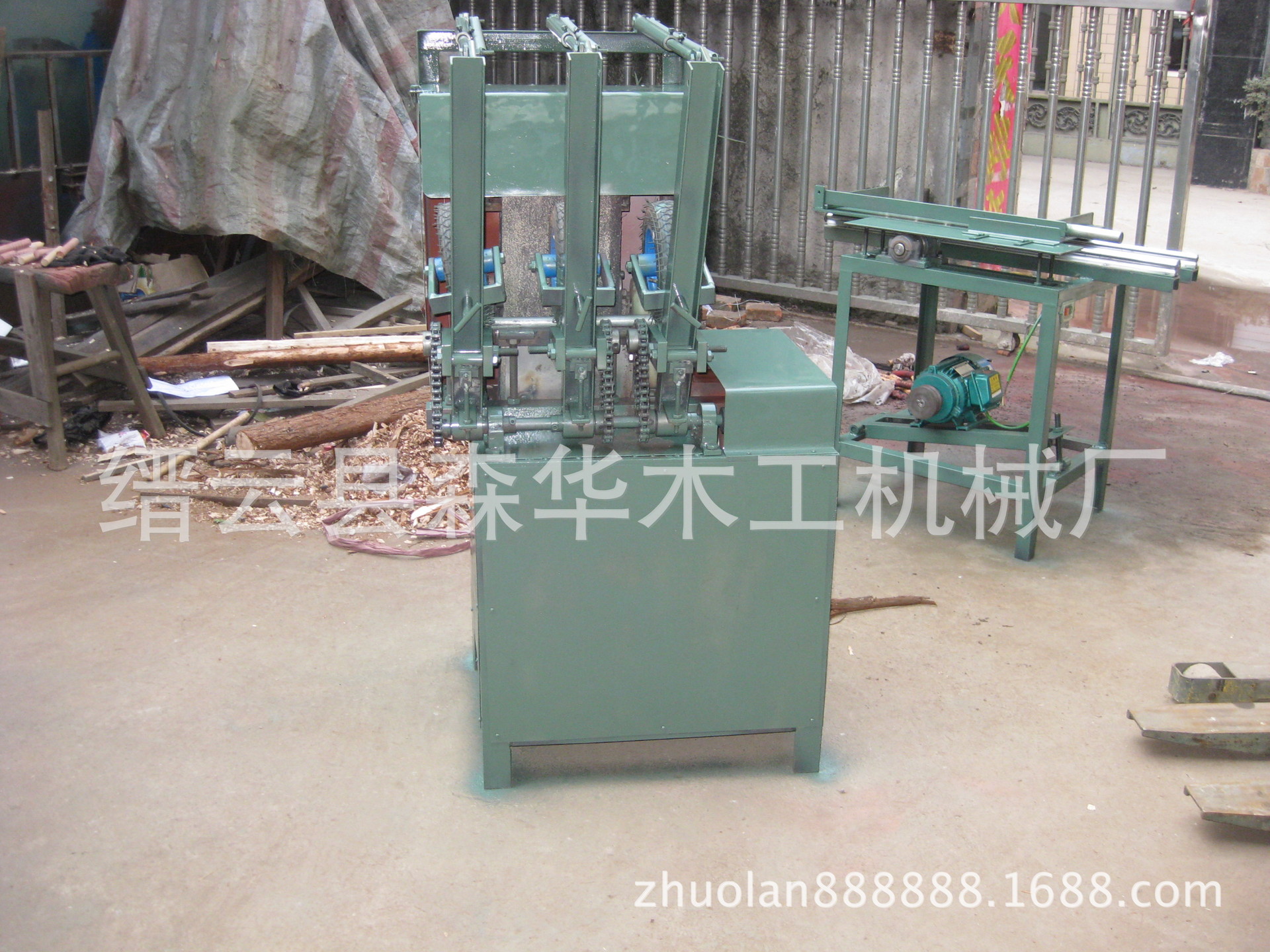 宏超厂家直销 HC-033杉木刨皮机 多功能自动木工机械设备