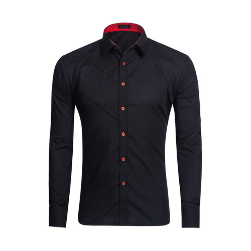 casual Dress suit shirts for male long sleeve shirt men shirt in the autumn