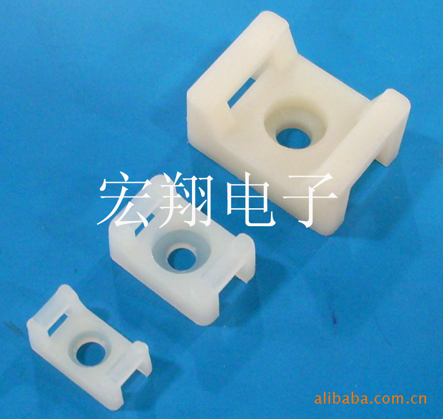 尼龙扎带固定座、尼龙束带固定座