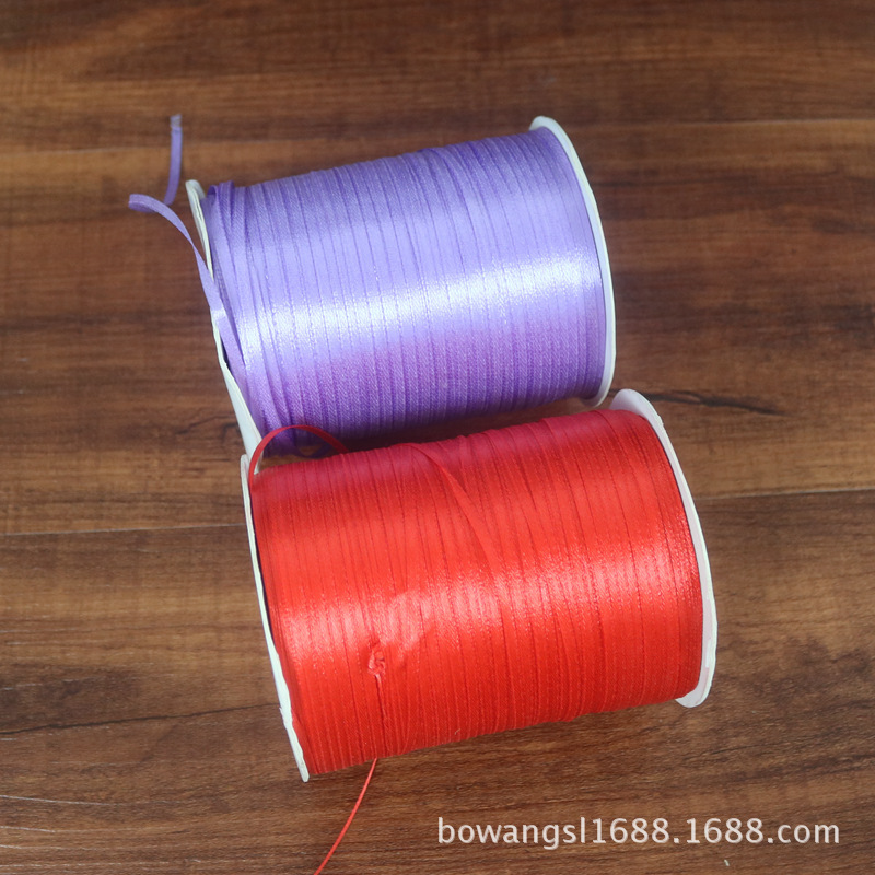 Transfronteriza 1 minuto 3mm 870 yardas pastel embalaje de regalo diy cinta caja de dulces accesorios festival de la boda ropa