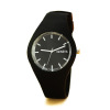 Ultra thin silica gel watch for leisure, wholesale