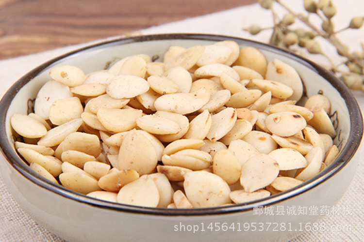 具有止咳平喘润肠通便_中药材批发桃仁 炒杏仁
