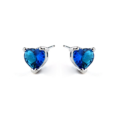 Hot New Crystal Stud Earrings display picture 1