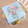 Mixed batches of colorful flowers and birds cushion Memory cotton chair cushion latex cotton sofa cushion beautiful butt pads to customize