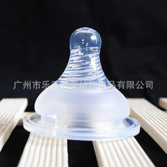 Wide-mouth nipples can be paired with various wide-mouth bottles, spiral sanding thickened nipples, breastmilk-like silicone nipples