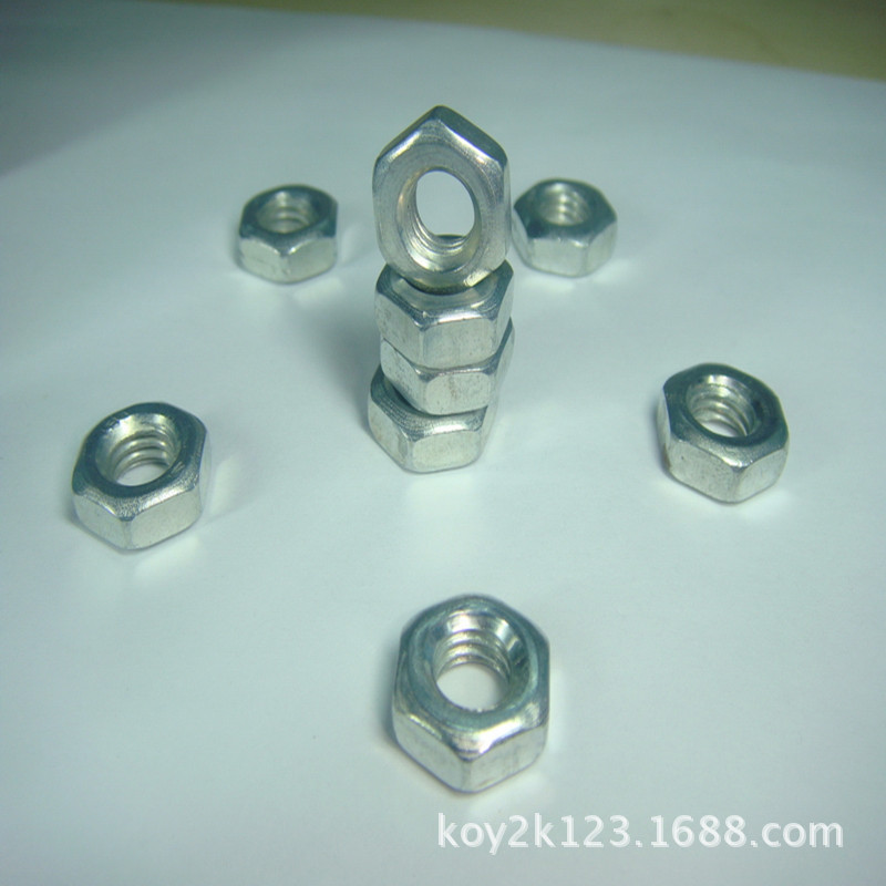 304不锈钢 六角螺母m8 六角螺帽M1.6-M33