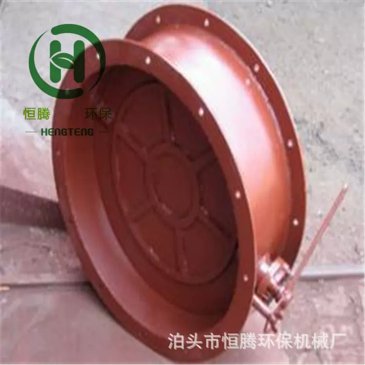 通风蝶阀收尘管道冷风阀流量调风阀方形圆形风门手动蝶阀多叶风阀
