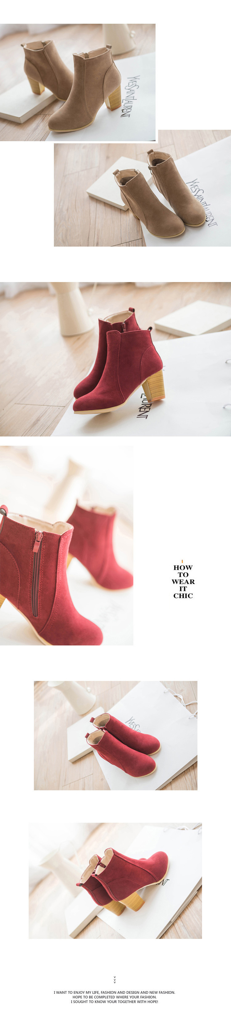 Bottes femme en PU artificiel - Ref 3355001 Image 12