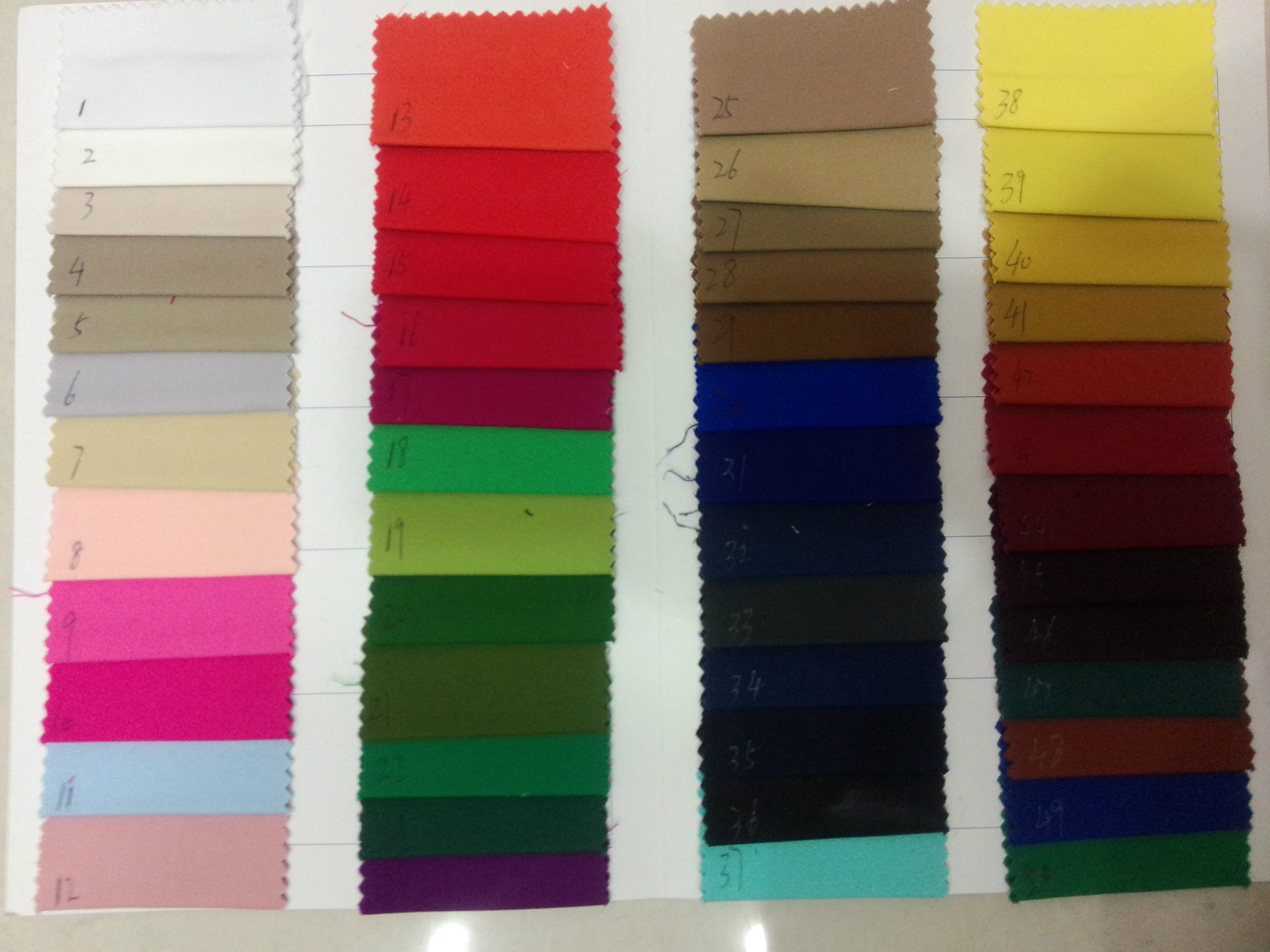 【厂家直销】现货供应50色 加厚双层纬弹锦棉 弹力锦棉