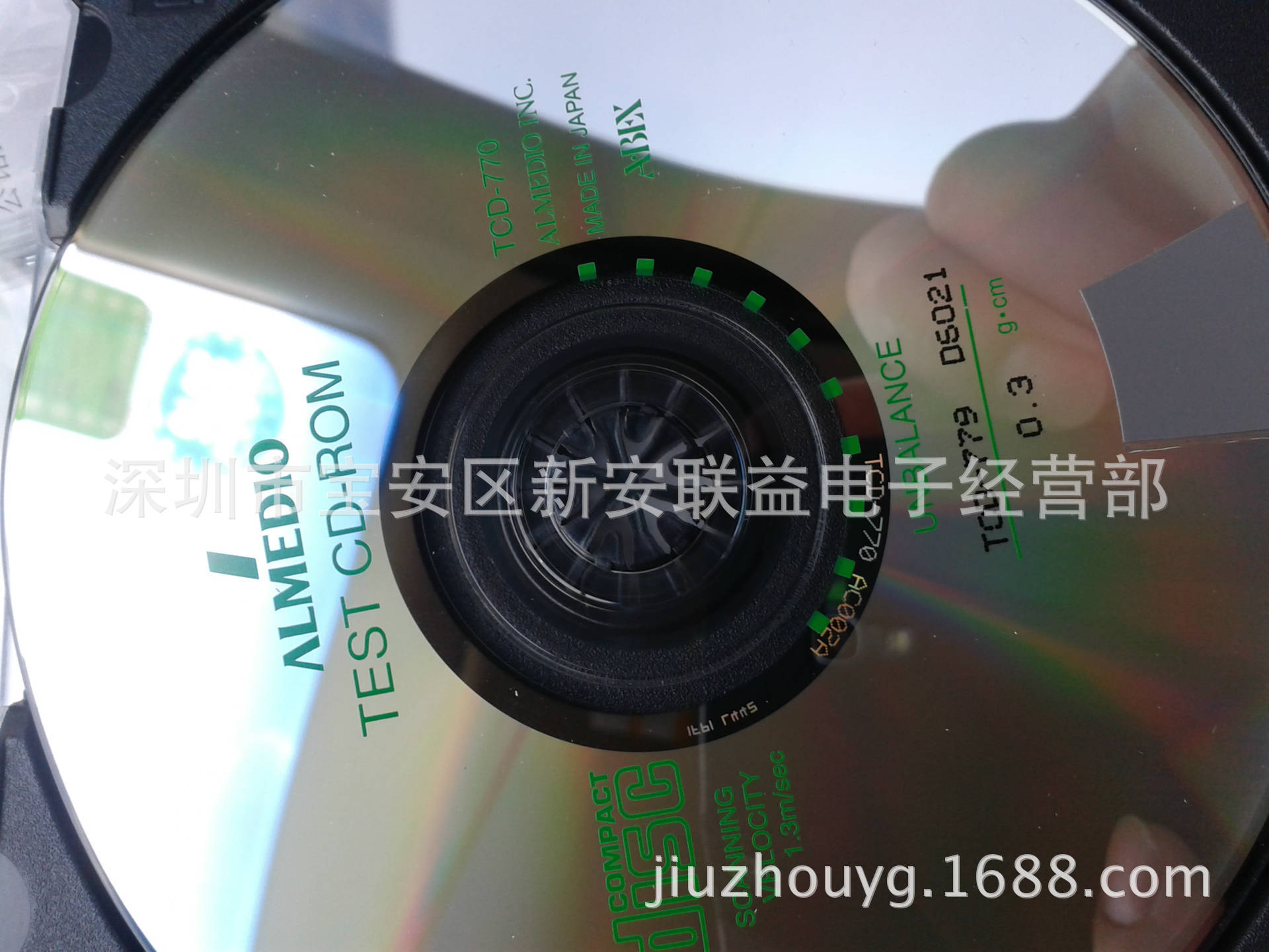 ABEX测试碟  TCD-776 TCD-777 TCD-779偏重力检查不平衡测试碟
