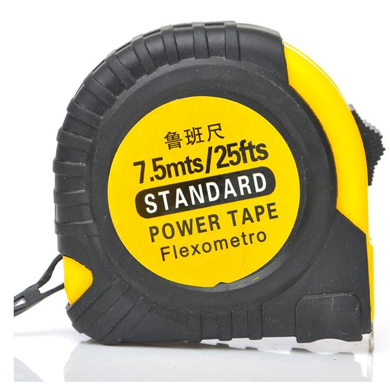 厂家批发风水尺皮套鲁班尺7.5米钢卷尺