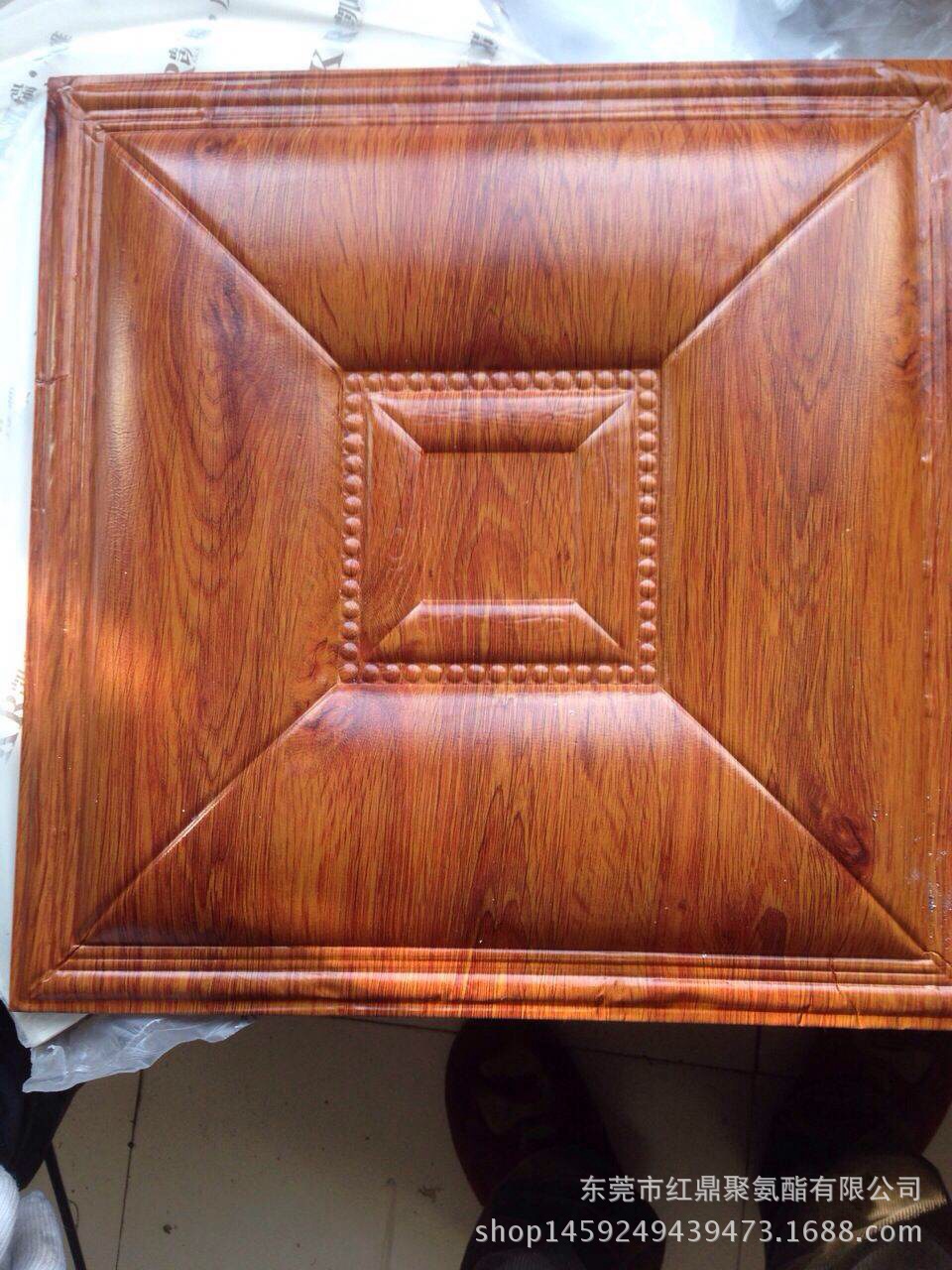 099东莞厂家聚氨酯皮雕软包背景墙AB组合料发泡PU黑白料