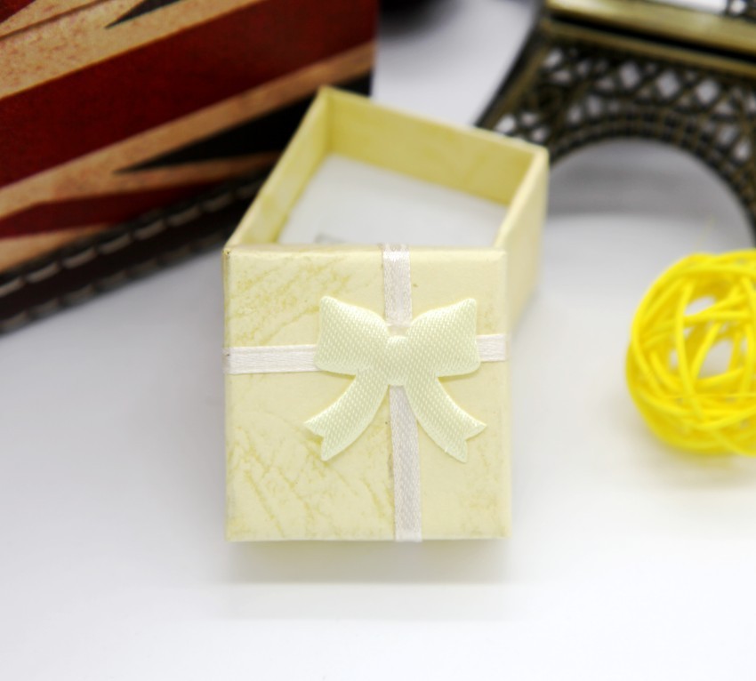 Bow Knot Pattern Fashion Bow Knot Paper Jewelry Boxes 1 Piece