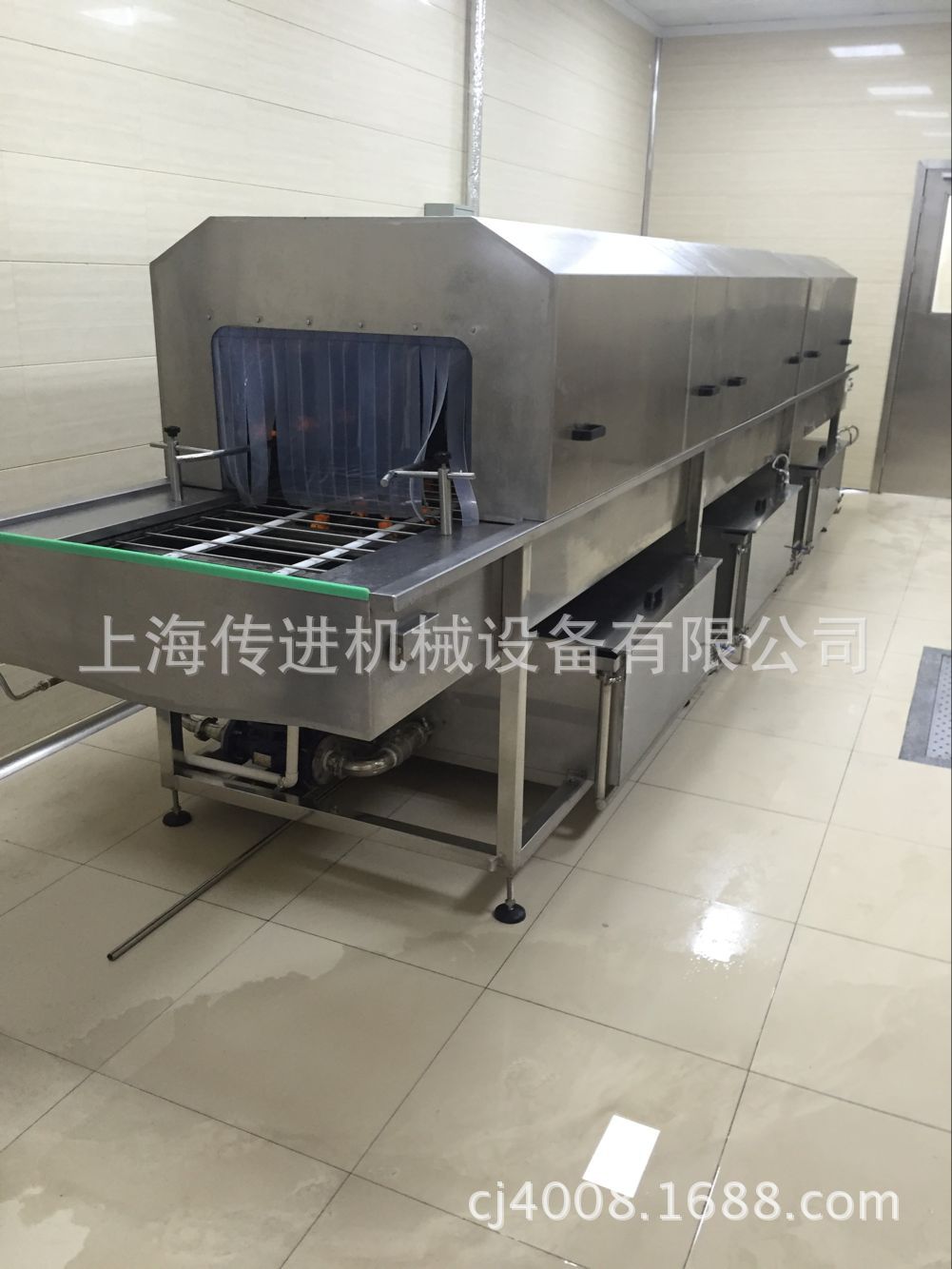 供应蔬菜周转箱清洗机，面包配送周转箱清洗机