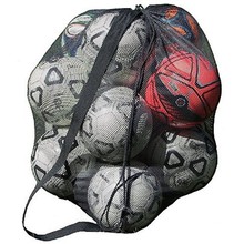 超大容量足球篮球网袋户外运动训练体育用品网兜潜水装备收纳批发