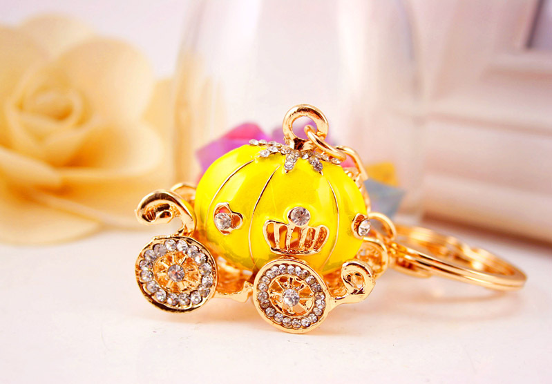 40g Weight Bag Charms Bag Accessories Type Rhinestones Inlay Material Alloy Material Pumpkin Pattern Animal Alloy Metal Valentine'S Day Mother'S Day Unisex 16