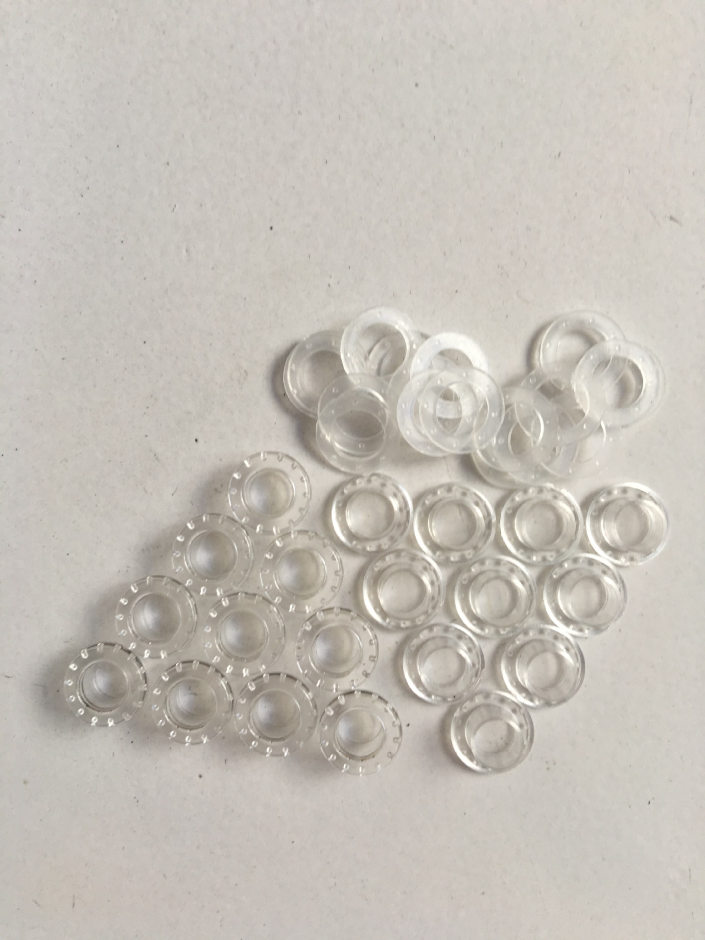 J089内径3mm外径6mm塑胶鸡眼塑料鸡眼装饰