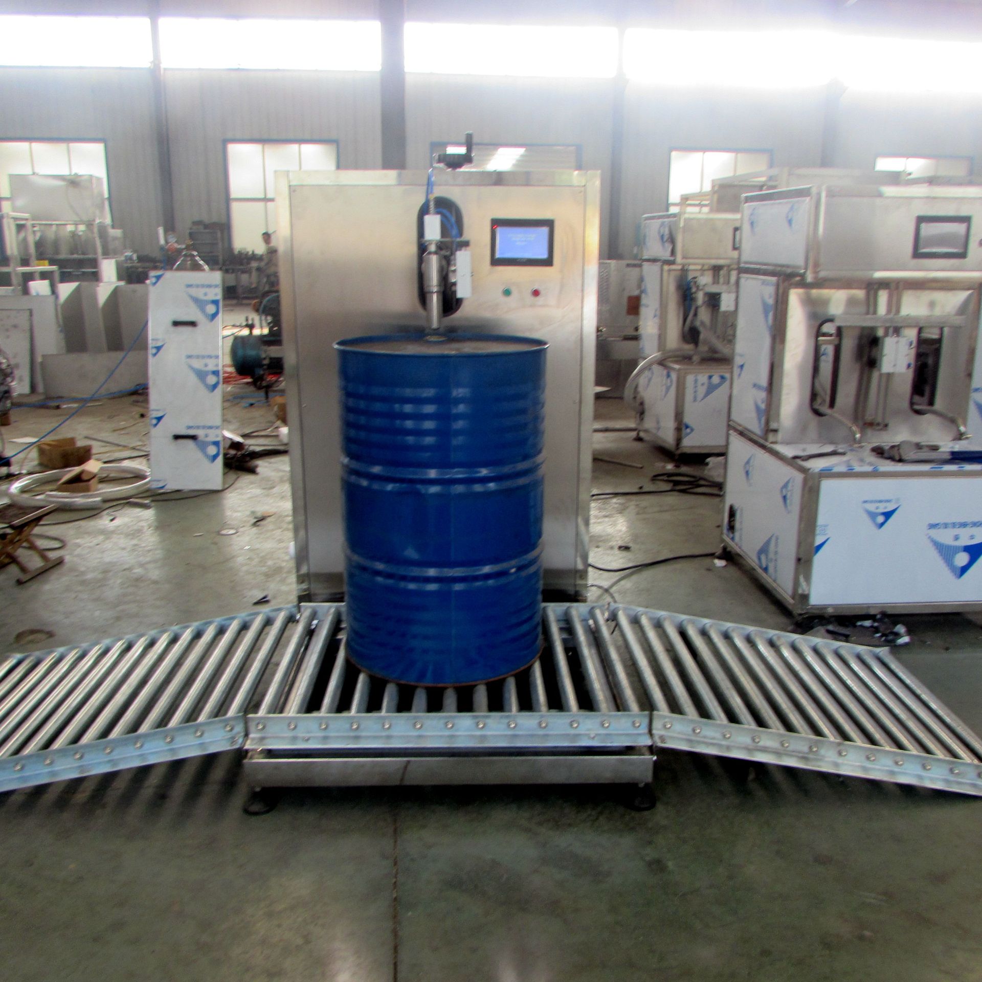 全自动200L高精度大桶灌装机 润滑油齿轮油大桶灌装设备 厂家