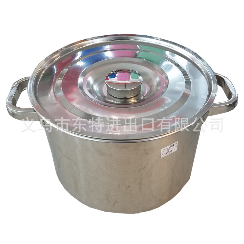 Factory direct sales of 2.0mm thick stainless steel American-style square tube ear multi-purpose pot, household multi-purpose Western-style soup pot detail image 5