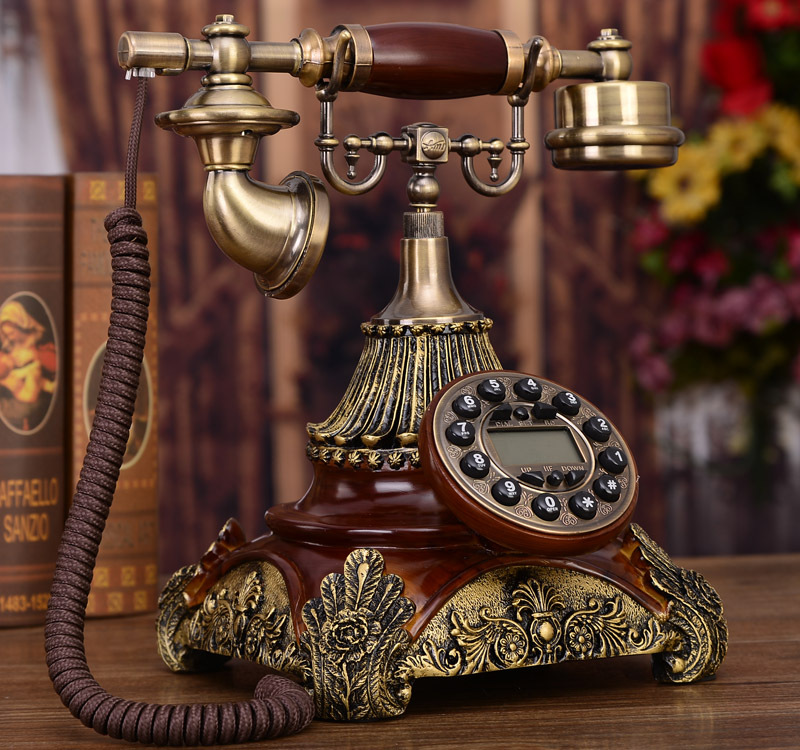 Antique Telephone Continental Phone High End Creative Phone Home Retro