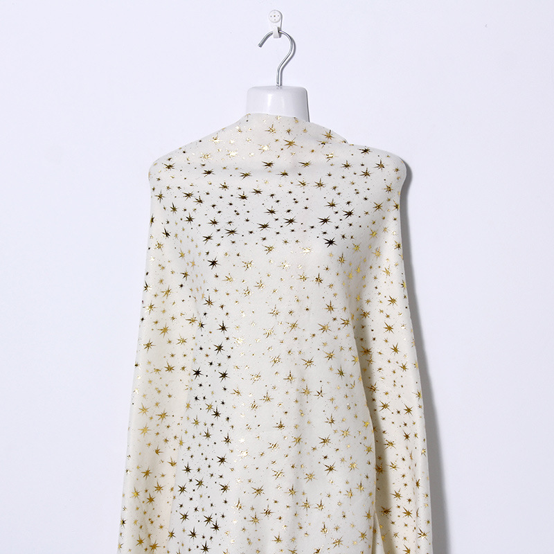 拉毛布烫金绒布家纺面料 舞台服面料柔软 支持花型自选