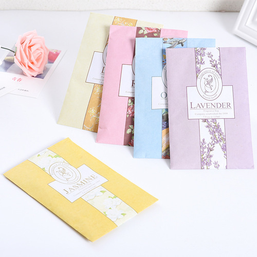 F6220 Hangable spice sachet, Wardrobe anti-mildew, anti-insect and deodorizing aromatherapy bag sachet, Wardrobe natural sachet
