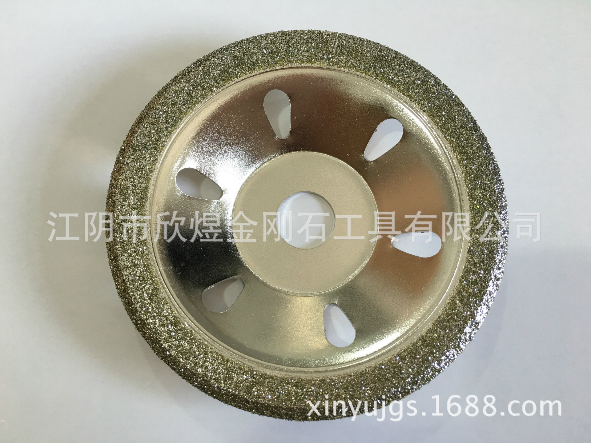 厂家直销优质电镀金刚石碗型切片 六孔钹型片 电镀碗磨 电镀切片