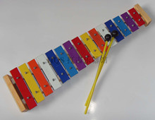 0330幼教教学玩具打击乐器奥尔夫乐器亲子教具音乐乐器15音铝板琴