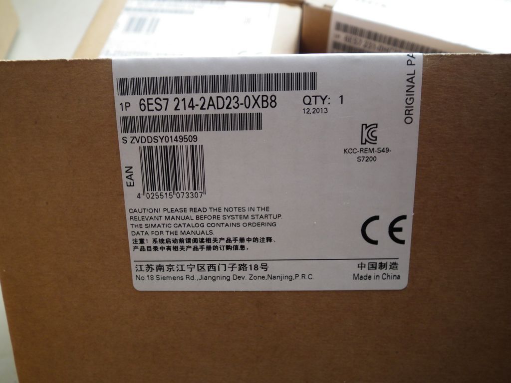 ȫ��ԭװ��ƷPLC ������S7-200CN CPU224XP CN 6ES72142AD230XB8