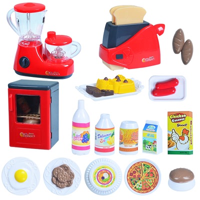 Trẻ em chơi đồ chơi bé đồ dùng nhà bếp thiết lập mô phỏng nấu ăn đồ chơi nóng bán buôn câu đố giáo dục sớm