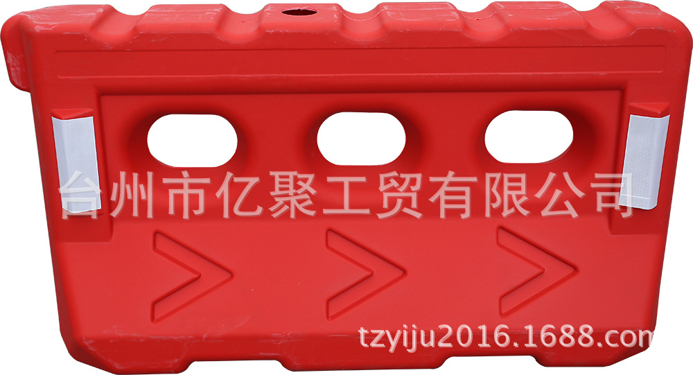 三孔水马 隔离墩 防撞桶塑料水马 围栏水马市政围档 交通设施