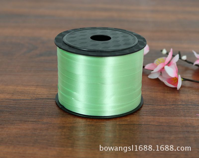 Festival de boda al por mayor suministros globo cinta atado globo cuerda globo cinta lazo 5mm ancho 100 código perla cinturón