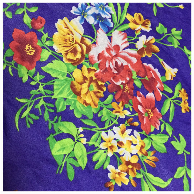 【厂家直销 全涤华达呢 印花布华达尼围裙布料批发 斜纹面料