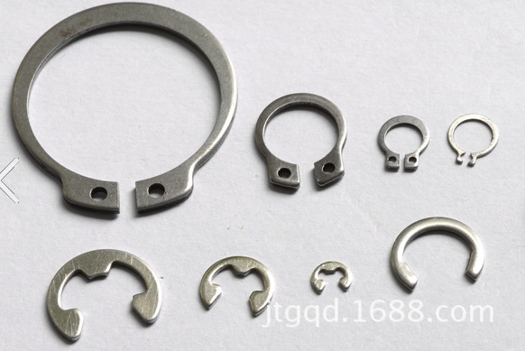 【螺丝厂家】供应优质25轴用挡圈  孔用挡圈