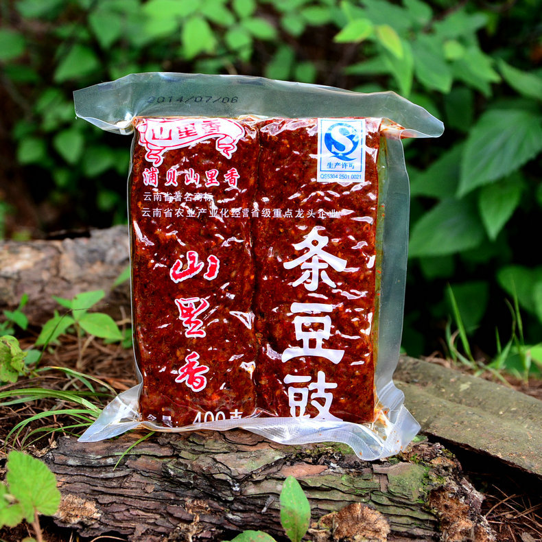 400g条豆豉山里香调味品香辣豆豉易门豆豉特产云南特产|ms