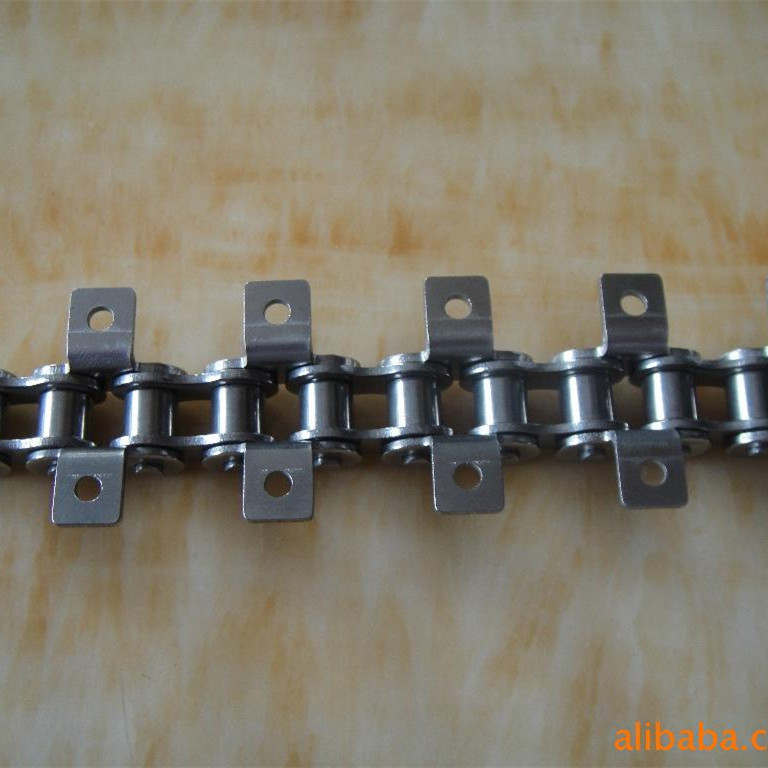 工厂供应 SS50-1 K1/2L短节距滚子输送链附件 不锈钢传动链批发