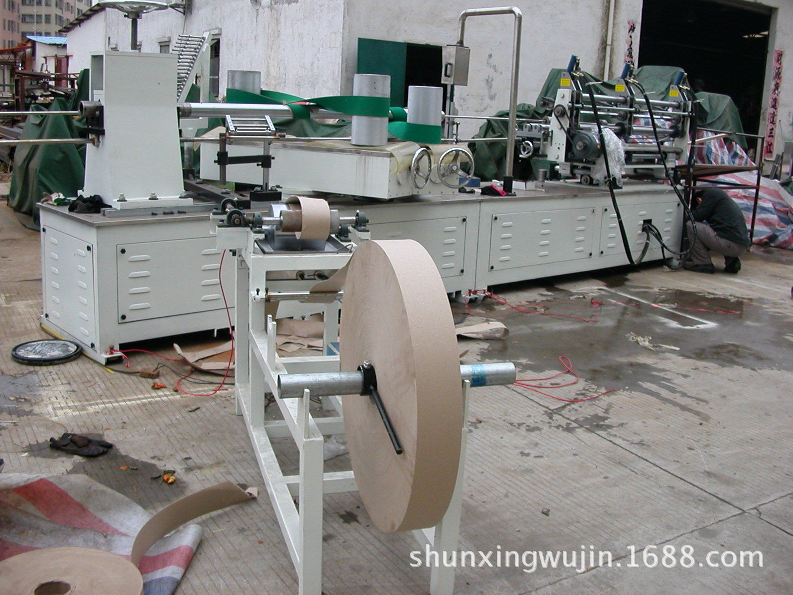 工厂直销数控螺旋纸管机 东莞长安顺兴斜纹纸管机械，顺兴纸管机