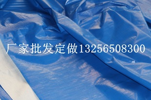 Industrial Plastic Tarpaulin Thickeneded Rainproof Cloth White Blue Tarpaulin Special for Cargo Fields