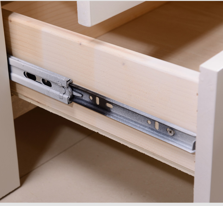 现代时尚收纳柜实木床头柜橡木整体整装简约储物柜床边柜