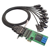 MOXA CP-118EL 8串口RS-232/422/485 PCI Express聪明型多串口卡 多串口卡,moxa多串口卡,moxa产品售后,工业交换机品牌,工业交换机规格