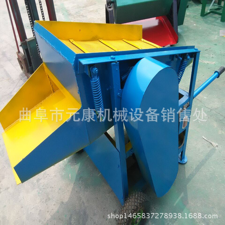 高效率小型振动筛沙机 自动上料建筑工地筛分机